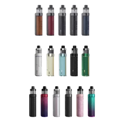 Voopoo Drag X2 PnP-X 80W Kit - Colorful Silver, Gray Metal