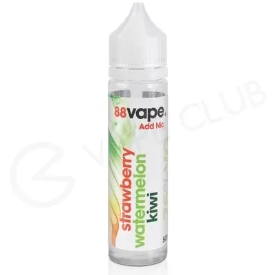Strawberry Kiwi Watermelon Shortfill E-liquid by 88Vape 50ml