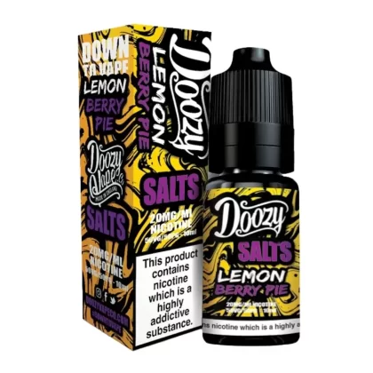 Lemon Berry Pie Nic Salt E-Liquid by Doozy Vape Co (10ml) - Vape Product, Vape Product