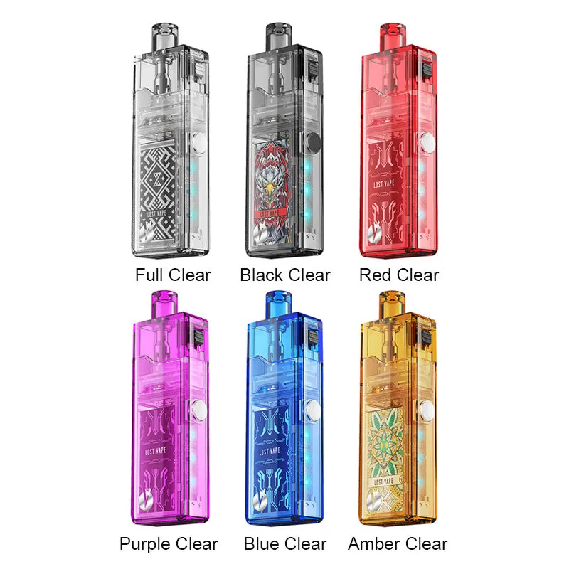 Lost Vape Orion Art Pod Kit 800mAh - Black Clear - Image 2