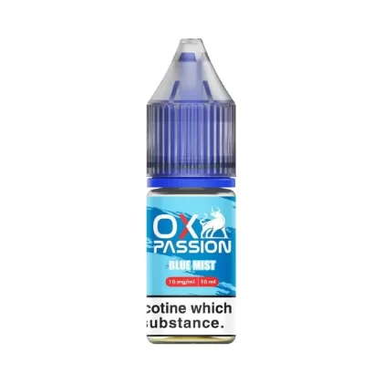 OXVA OX Passion Blue Mist E Liquid 10ml - Nicotine Strength#20mg>10mg