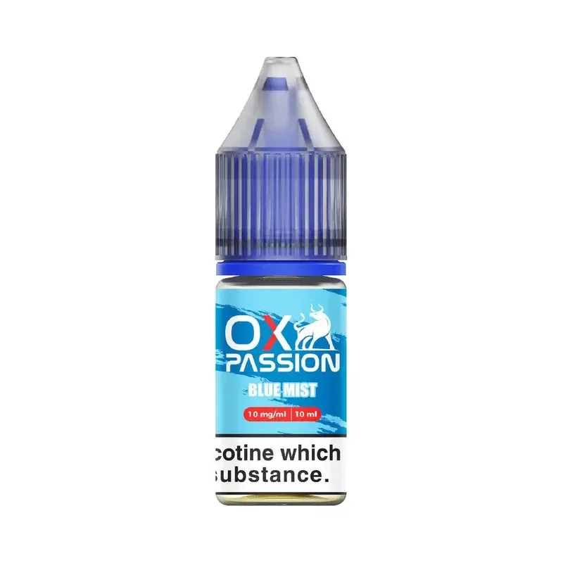 OXVA OX Passion Blue Mist E Liquid 10ml - Nicotine Strength#20mg>10mg