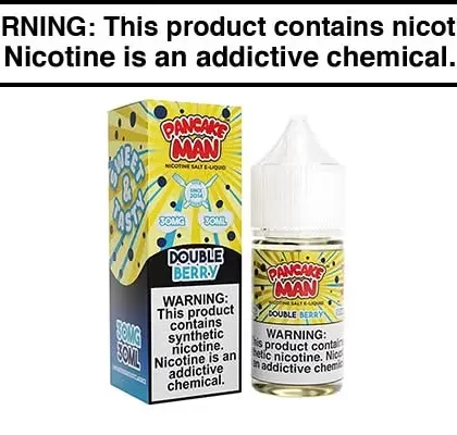 DOUBLE BERRY PANCAKE MAN BY VAPE BREAKFAST CLASSICS SALT 30ML - Vapejuice