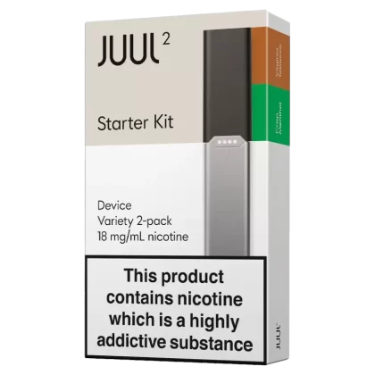 JUUL2 Starter Kit With 2 Pods - Virginia Tobacco & Crisp Menthol - Vapeshop Co