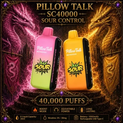 Pillow Talk SC40000 Sour Control TEXAS COMPLIANT - Lemon Sour Candy