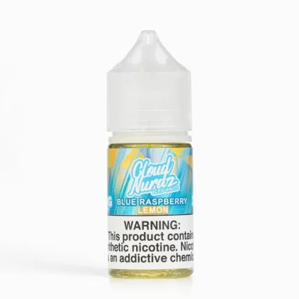 Cloud Nurdz Salts Iced Blue Raspberry Lemon 30mL Salt Nic - Vape Product, Vape Product (E55C7C)