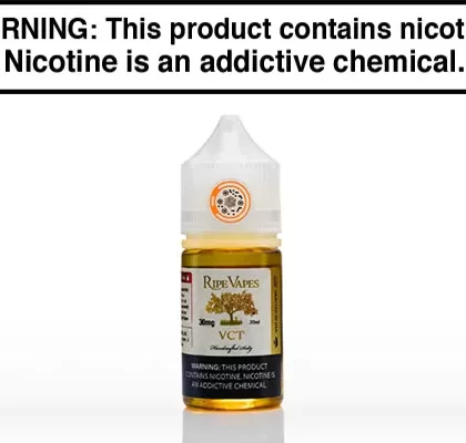 VCT BY RIPE VAPES SALT 30ML - Vapejuice