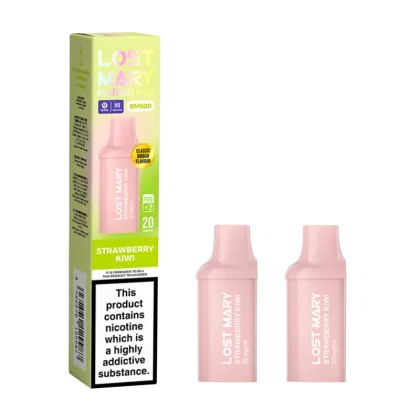 Strawberry Kiwi Lost Mary BM600 Pods - Vapeshop Co
