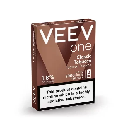 VEEV ONE Classic Tobacco Pods (2 Pack) - Nicotine Strength#20mg (CEEA00)