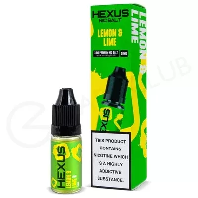 Lemon & Lime Nic Salt E-Liquid by Hexus - Ecigpremium