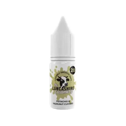 The Lancashire Creamery Pistachio & Hazelnut Custard Nic Salt - 5mg