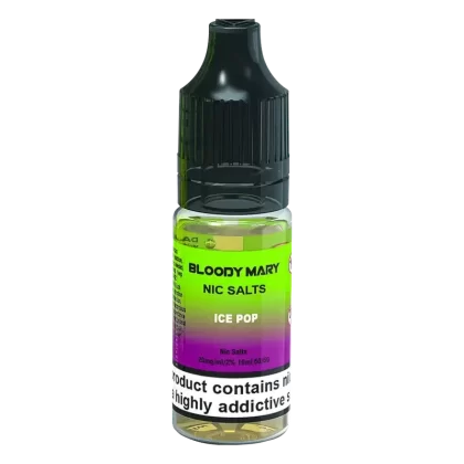Bloody Mary Ice Pop Nic Salt Vape Juice