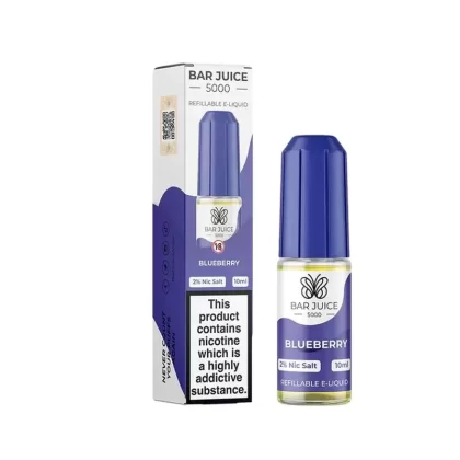 Blueberry Bar Juice 5000 10ml Nic Salt E liquid