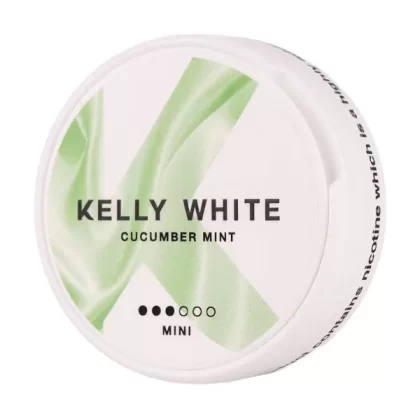 Cucumber Mint Mini Nicotine Pouches by Kelly White - 5mg