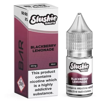 Blackberry Lemonade Slushie Bar Nic Salts E-Liquid - 10mg