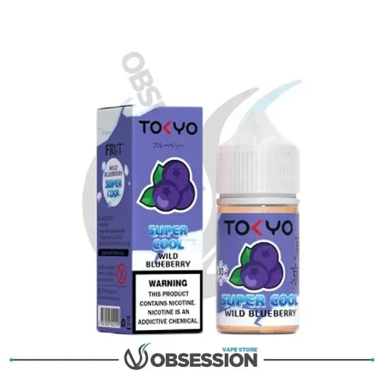 Super Cool Series Wild Blueberry Salt Nic By Tokyo