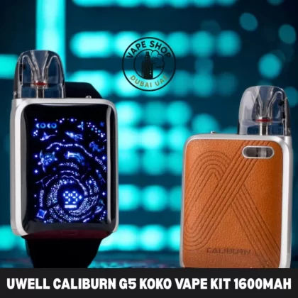 Uwell Caliburn G5 Koko Vape Kit 1600mAh 3ml (Max 35W) in the UAE - Vapeshopdubaiuae