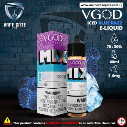 VGOD Iced Blue Razz - 60ml - 6 mg