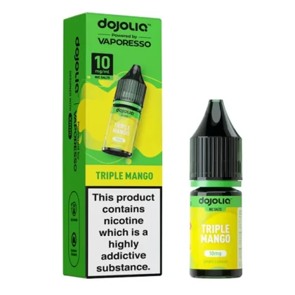 Triple Mango Nic Salt E-Liquid by Dojoliq (10ml) - 20mg