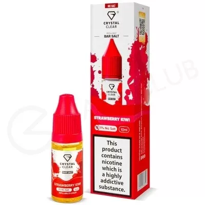 Strawberry Kiwi Nic Salt E-Liquid by Crystal Clear - Ecigpremium