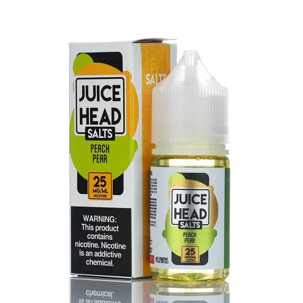 Juice Head TFN Salts - Peach Pear - 30ml - 25mg
