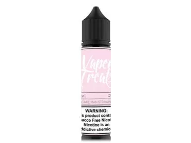 The Cupcake Man – Strawberry by Vaper Treats 60mL Series - TF-Nic 0mg, TF-Nic 2MG