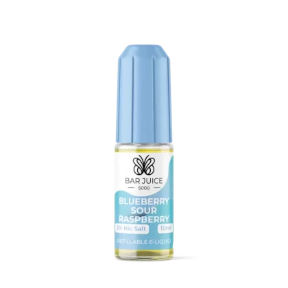 Blueberry Sour Raspberry Nic Salt E-Liquid by Bar Juice 5000 - Eliquidsupply
