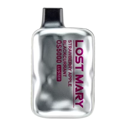 Strawberry Apple Blackcurrant Lost Mary OS5000 Luster - Nicotine#50mg~Size#Single>10 Pack (F5CDFE)