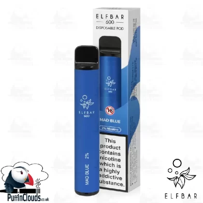 Mad Blue ELFBAR 600 Disposable Pod