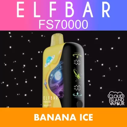 ELF BAR FS70K Disposable Vape – Banana Ice