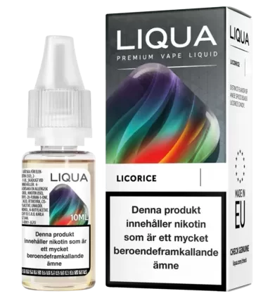 Liqua – Licorice (10 ml) – 12 mg