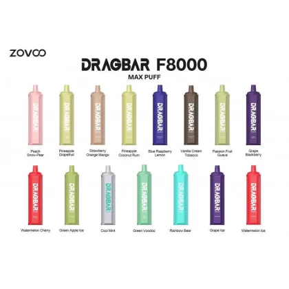 ZoVoo DragBar F8000 - Grape Blackberry - Skullvaping