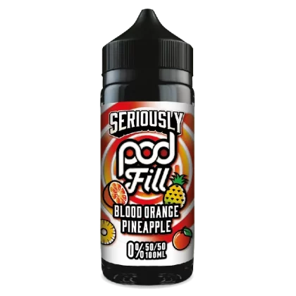 Doozy Pod Fill 100ml E-Liquid Shortfill Blood Orange Pineapple - Vape Product