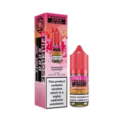 Strawberry Raspberry Firerose 5000 10ml Nic Salt E liquid