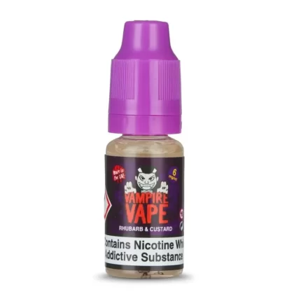 Rhubarb & Custard E-Liquid by Vampire Vape (10ml) - 12mg