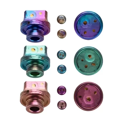MK MODS Titanium dotAstroid Set for dotAIO V2 - Blue, Green (6C1B41)