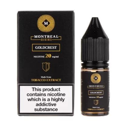 Goldcrest Nic Salt E-Liquid by Montreal Original - 20mg