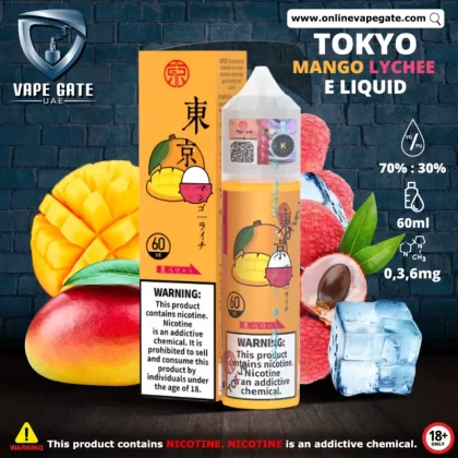 Tokyo Iced Mango Lychee Eliquid 60ml