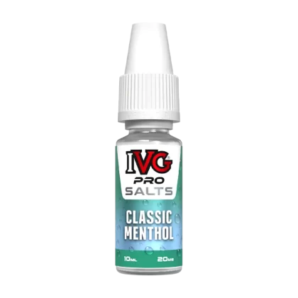 Classic Menthol Nic Salt by IVG Pro - 10ml - 10mg - Vape Product