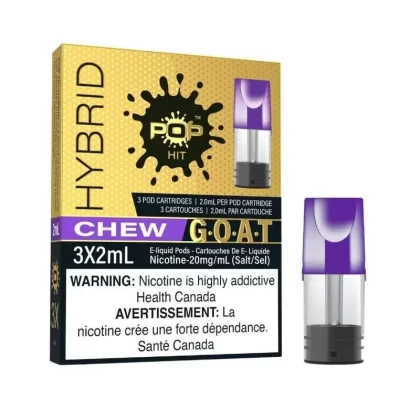 Pop Pods G.O.A.T. Series Chew Hybrid 2%