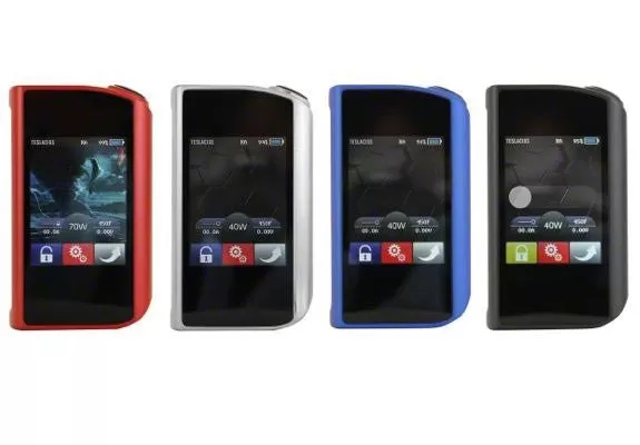 Teslacigs Touch 150W TC Mod by dual 18650 batteries