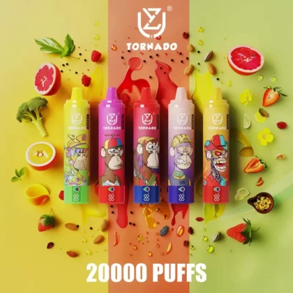 UZY TORNADO 20000 – 20K Puffs 28ml 850mAh Battery Disposable Vape Wholesale Price - Flamevape