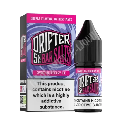 Sweet Blueberry Ice by Drifter Bar Salts - Nicotine Strength#10mg>20mg