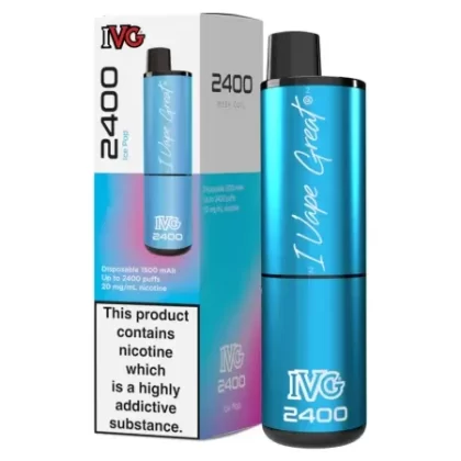 IVG 2400 Disposable Vape – Ice Blue