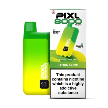 Pixl 8000 Prefilled Pod Kit Lemon & Lime - Ecigpremium