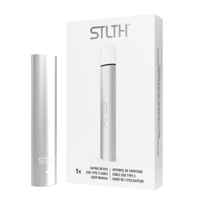 STLTH Device Type C - Silver Metal - Device (wholeseller), Device (DSD) (52A42D)