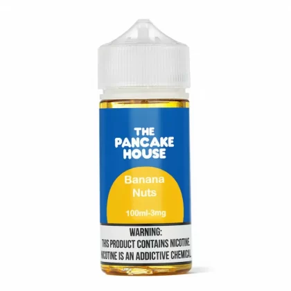 Pancake House – Banana Nuts 100mL E-Juice 70% VG