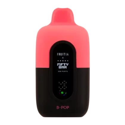 B-Pop FRUITIA X Fifty Bar 20K - Customer Group#VAP~Nicotine#50mg~Size#Single>5 Pack