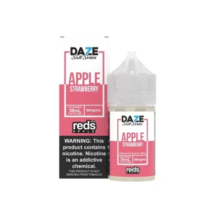 Reds Salt Series Apple Strawberry eJuice - Vape Product; Vape Product, Vape Product; 7 Daze