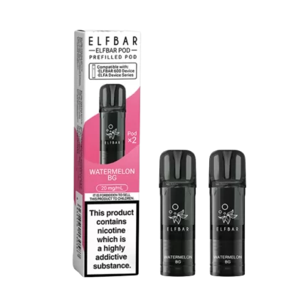 Elf Bar 600 Prefilled Pod Watermelon BG - 20mg